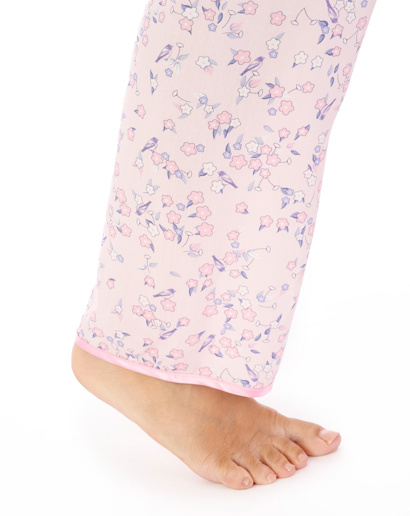 Blossom Print Woven Viscose Pyjama Set PJ03242