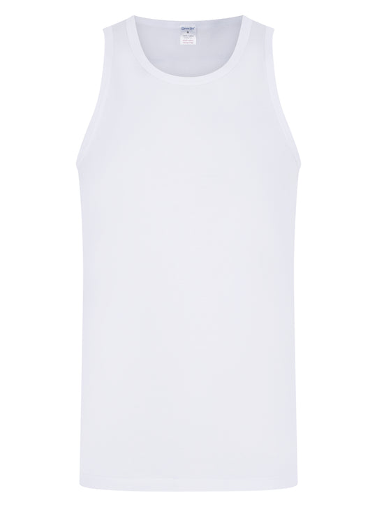 Walker Reid Classic Cotton Vest 2 Pack WR651