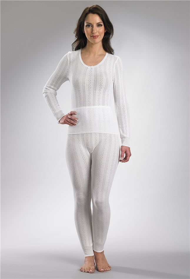 Brettles Fancy Knit Thermal Long Sleeve Cami BUW053