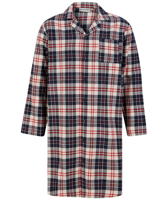 Brushed Checked 42" Woven Nightshirt WR88820