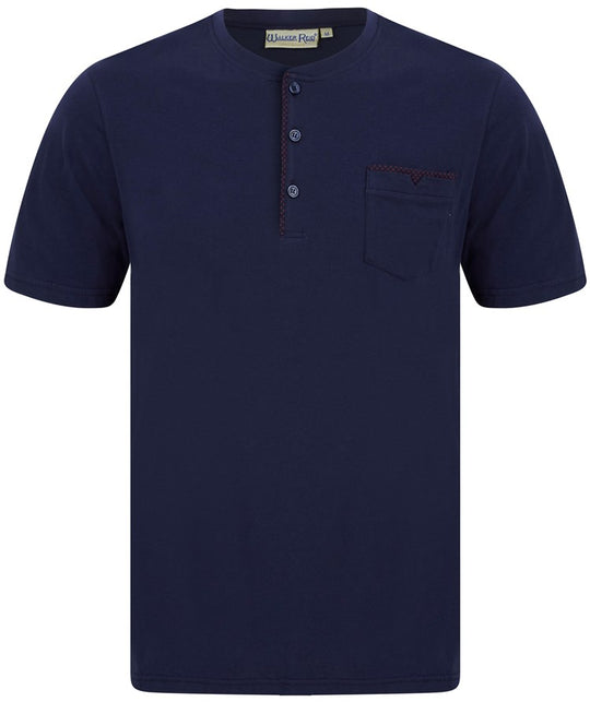 Diamond Geo Print Jersey Top & Woven Trouser Pyjama Set WR88832