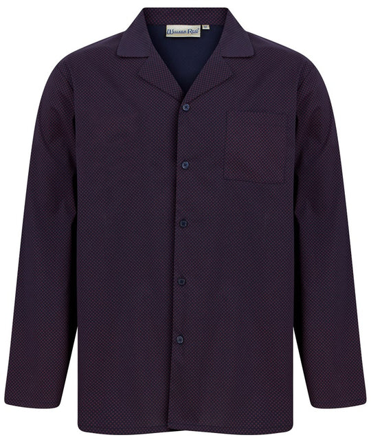 Diamond Geo Print Tailored Button Through Woven Pyjama WR88833