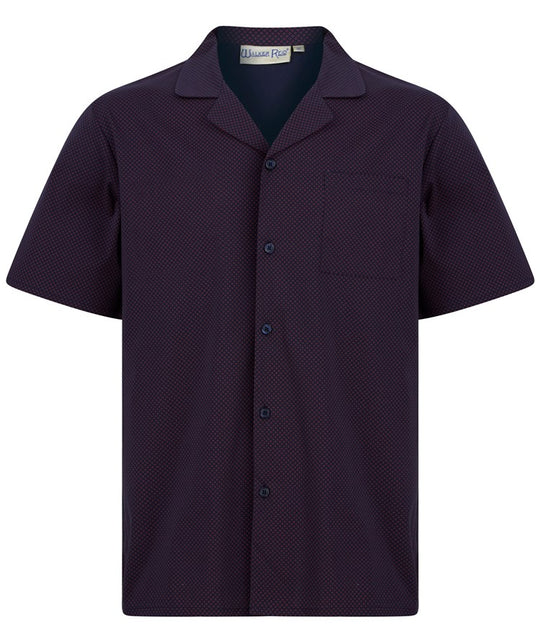 Diamond Geo Print Tailored with Shorts Woven Pyjama WR88834