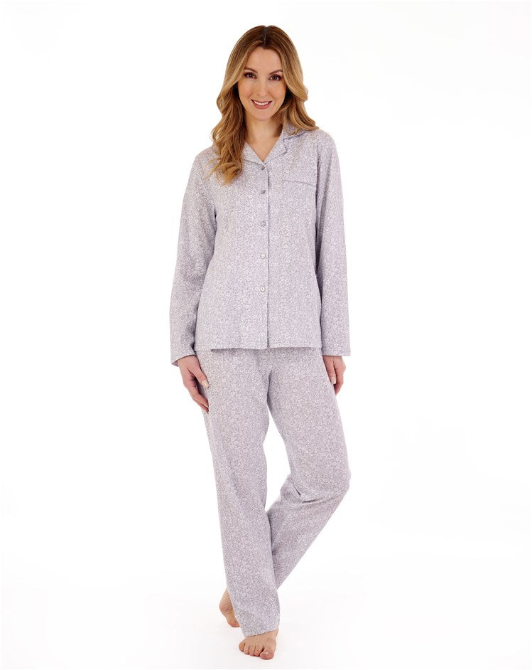 Ditsy Floral Long Sleeve Tailored Jersey Pyjama PJ88103