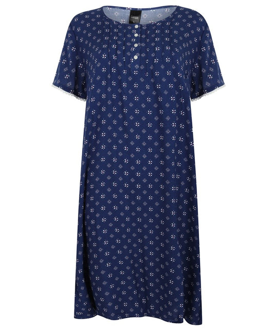 Supersoft Geometric Print 42" Nightdress GL3711
