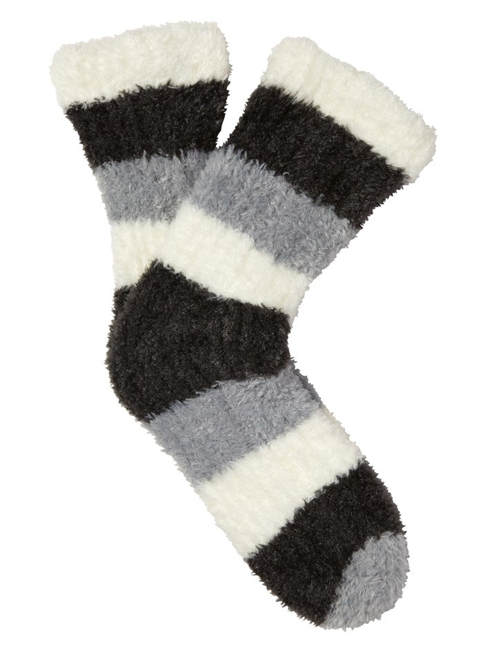 Luxury Stripe Chenille Leisure Sock BS162
