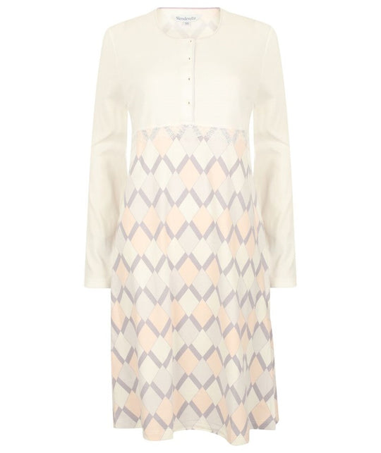 Diamond Print 39" Jersey Nightdress ND2150