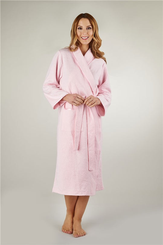 Mock Quilt 47" Shawl Collar Wrap HC7302