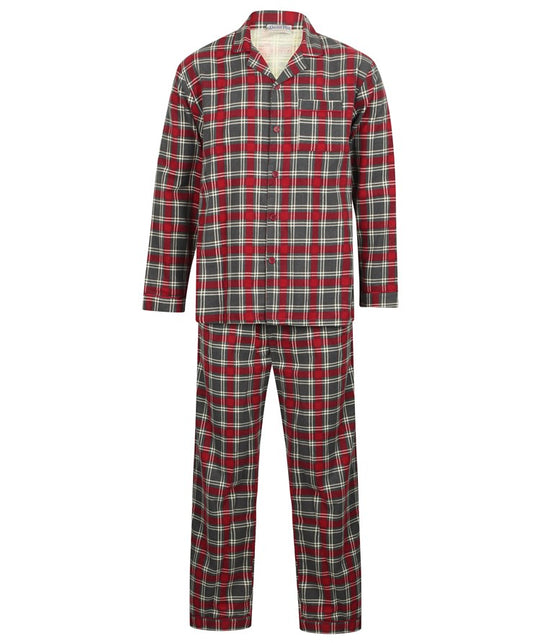 Check Flannel Tailored Jersey Pyjama WR2802