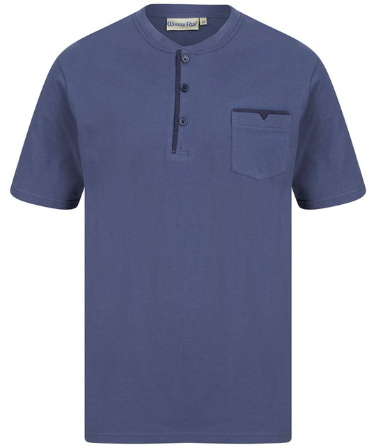 Woven Leaf Geo Print Jersey Top Pyjama Set WR88841