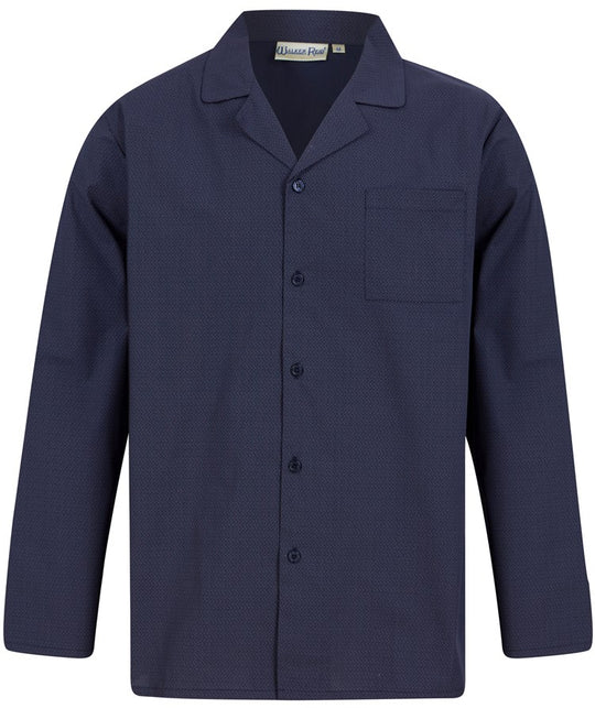 Woven Leaf Geo Print Tailored Pyjama Set WR88842